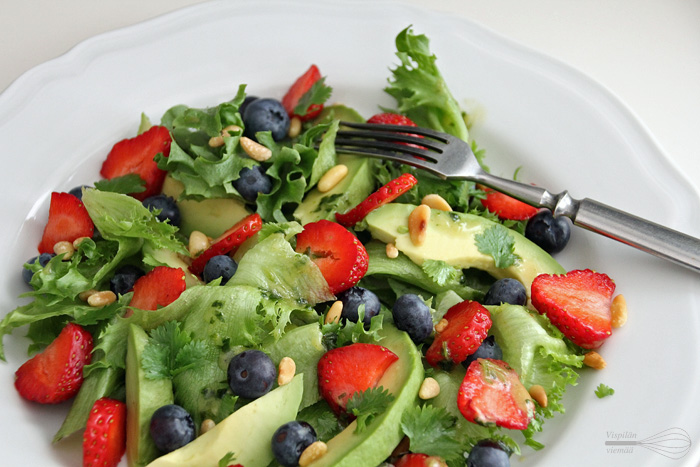 vispilän_viemää_kesäsalaatti_korianterikastike